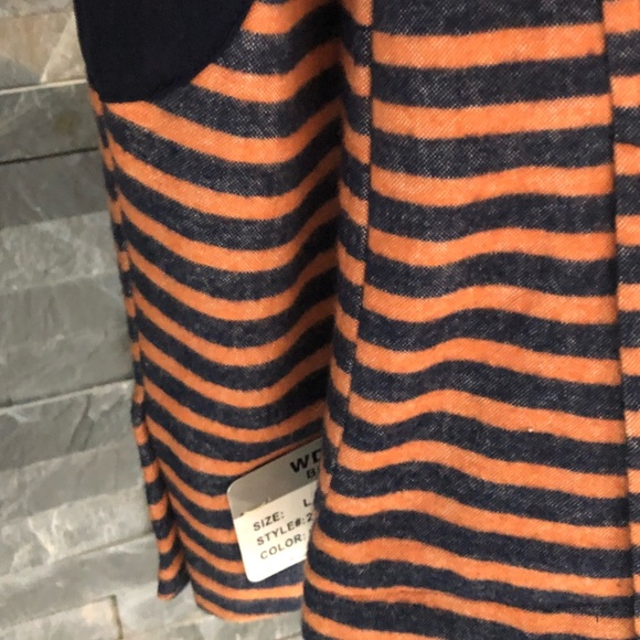 WD.NY  Black Label striped Blazer NWT Large - Picture 6 of 11